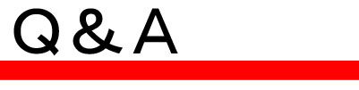 Q&A