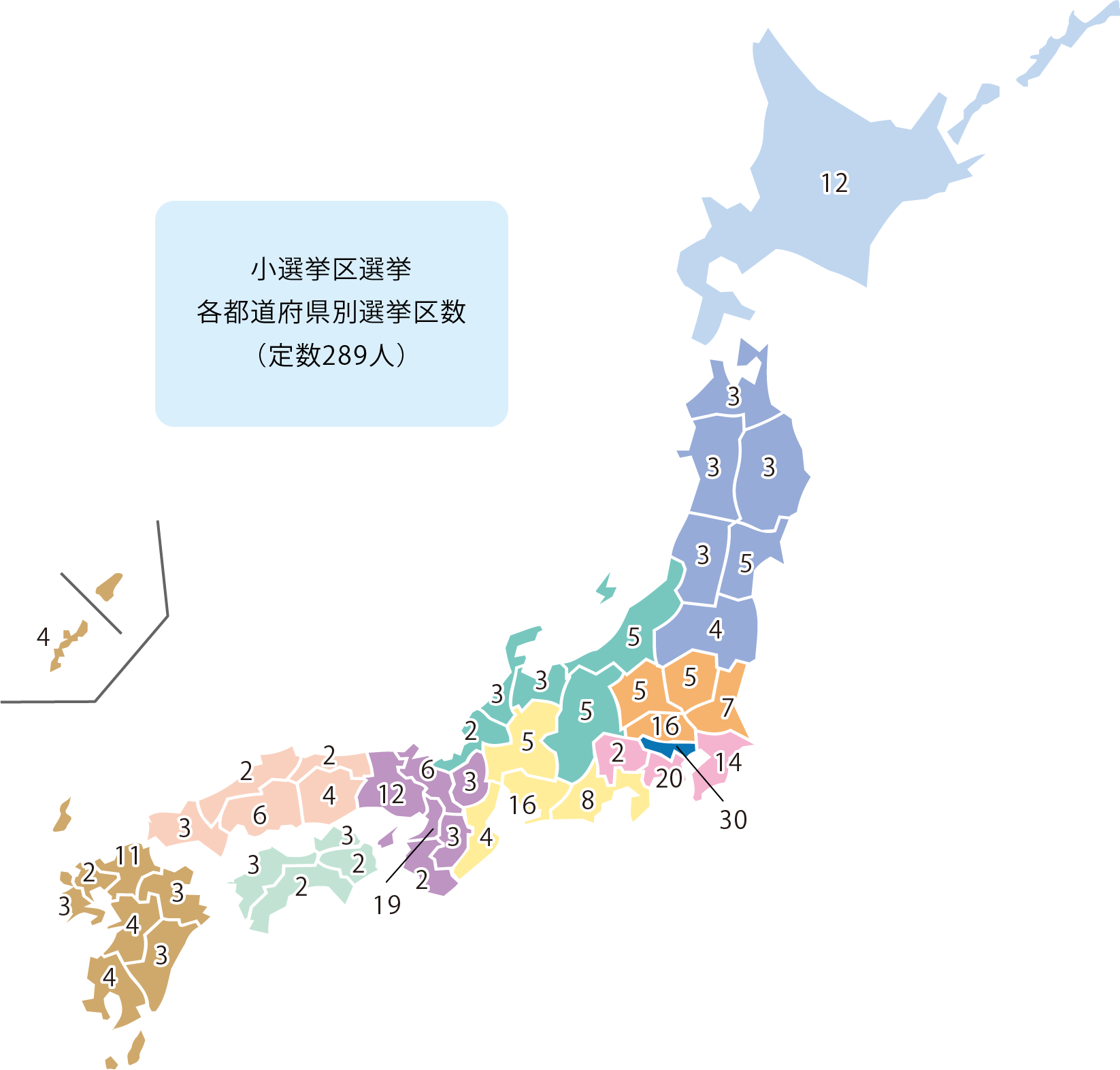 小選挙区選挙についての図