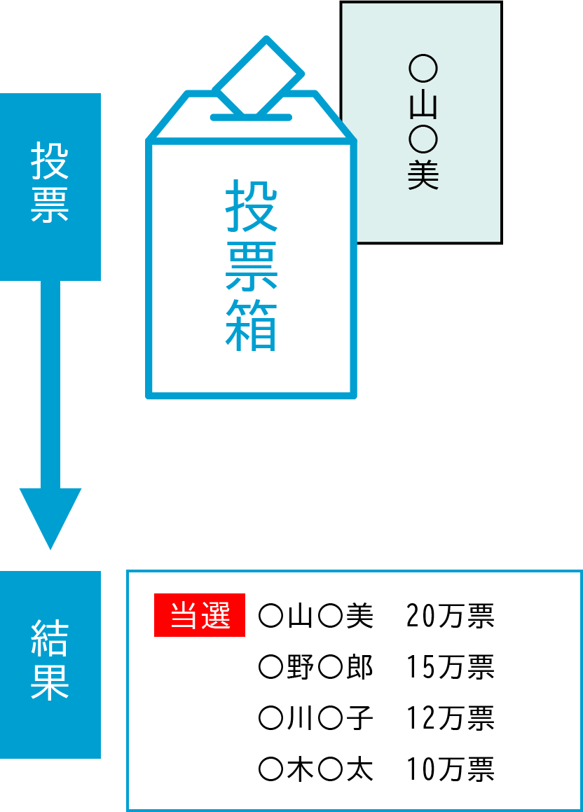 選挙区選挙の図