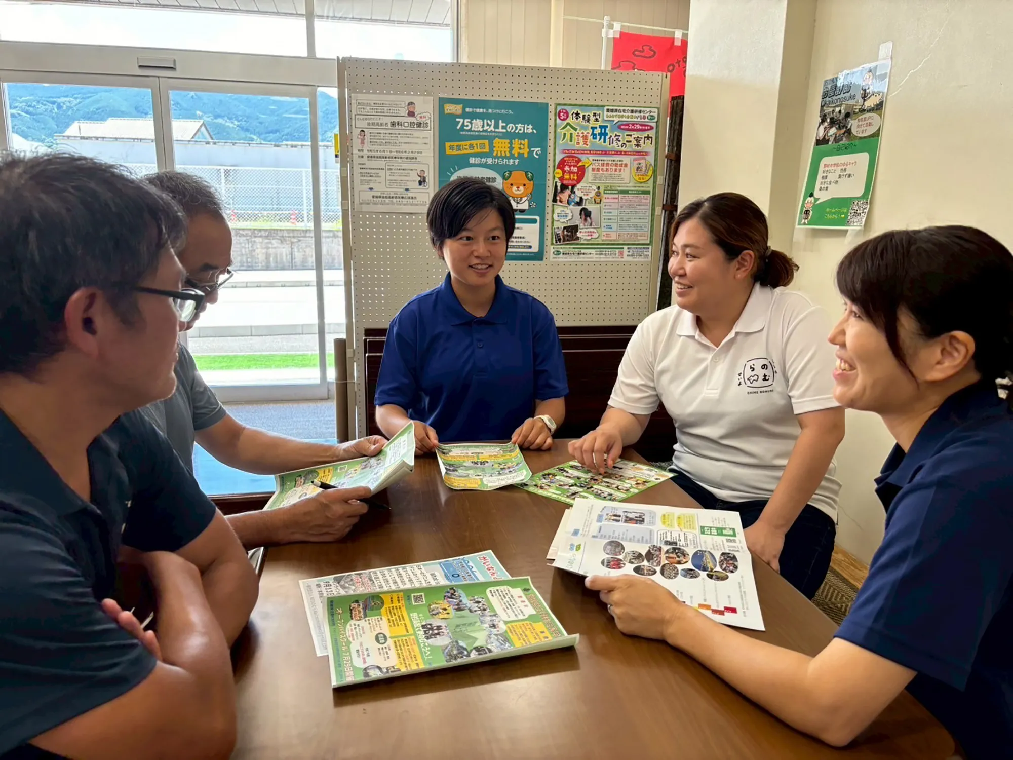 支援団体スタッフとの打ち合わせ会