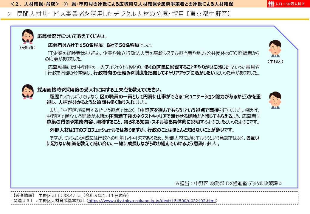 東京都中野区DX推進事例画像4