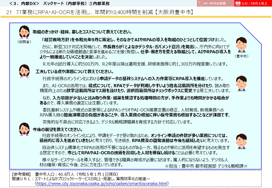 大阪府豊中市DX推進事例画像3