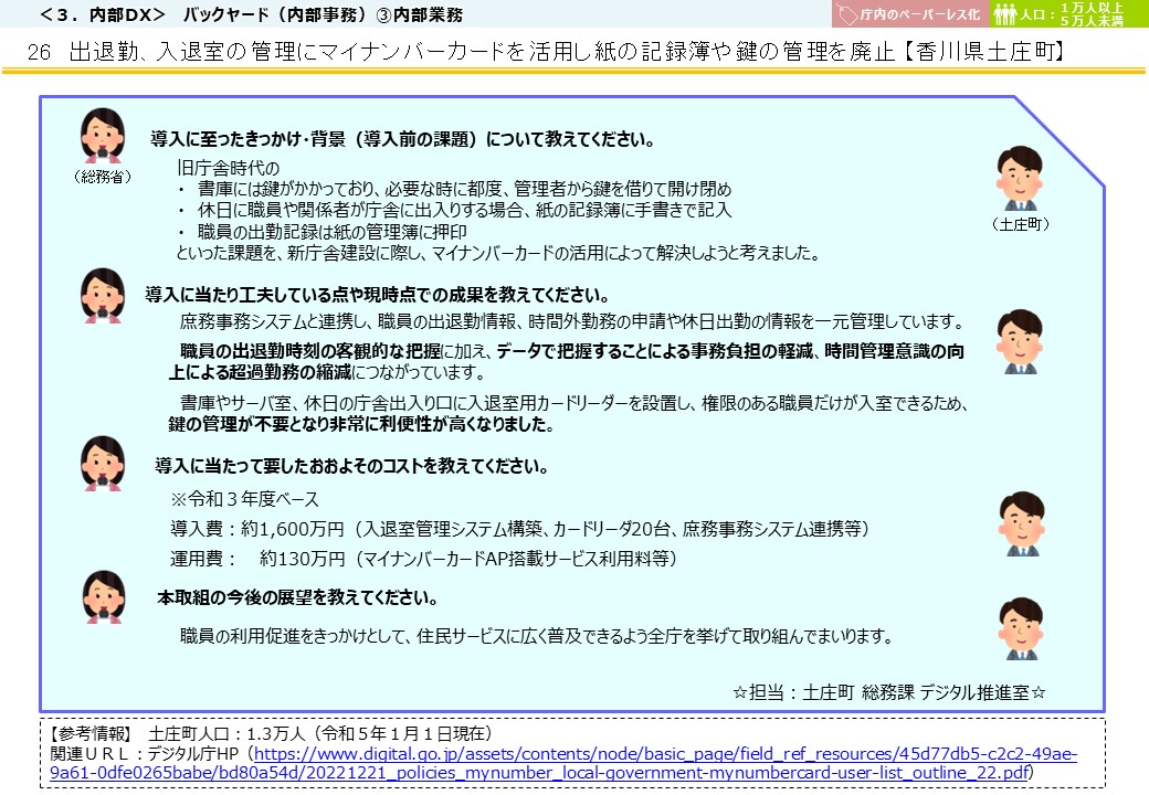 香川県土庄町DX推進事例画像3