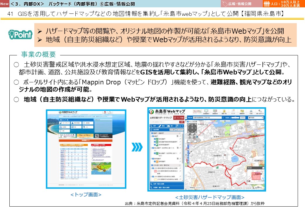 福岡県糸島市DX推進事例画像1