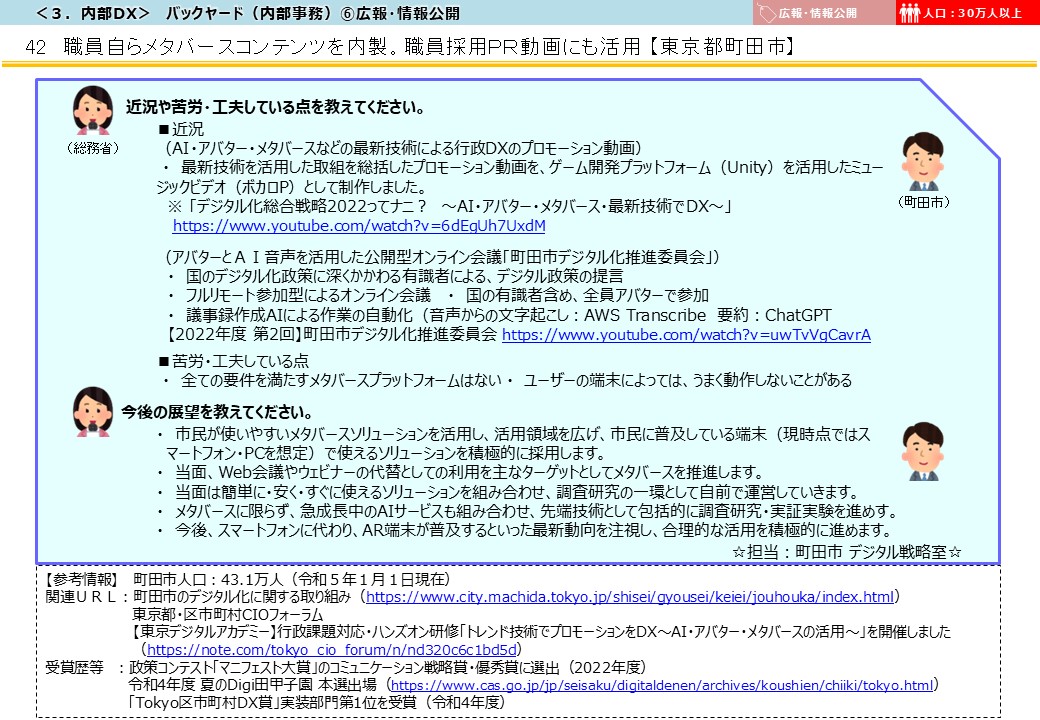 東京都町田市DX推進事例画像4