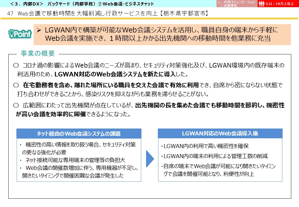 栃木県宇都宮市DX推進事例画像1