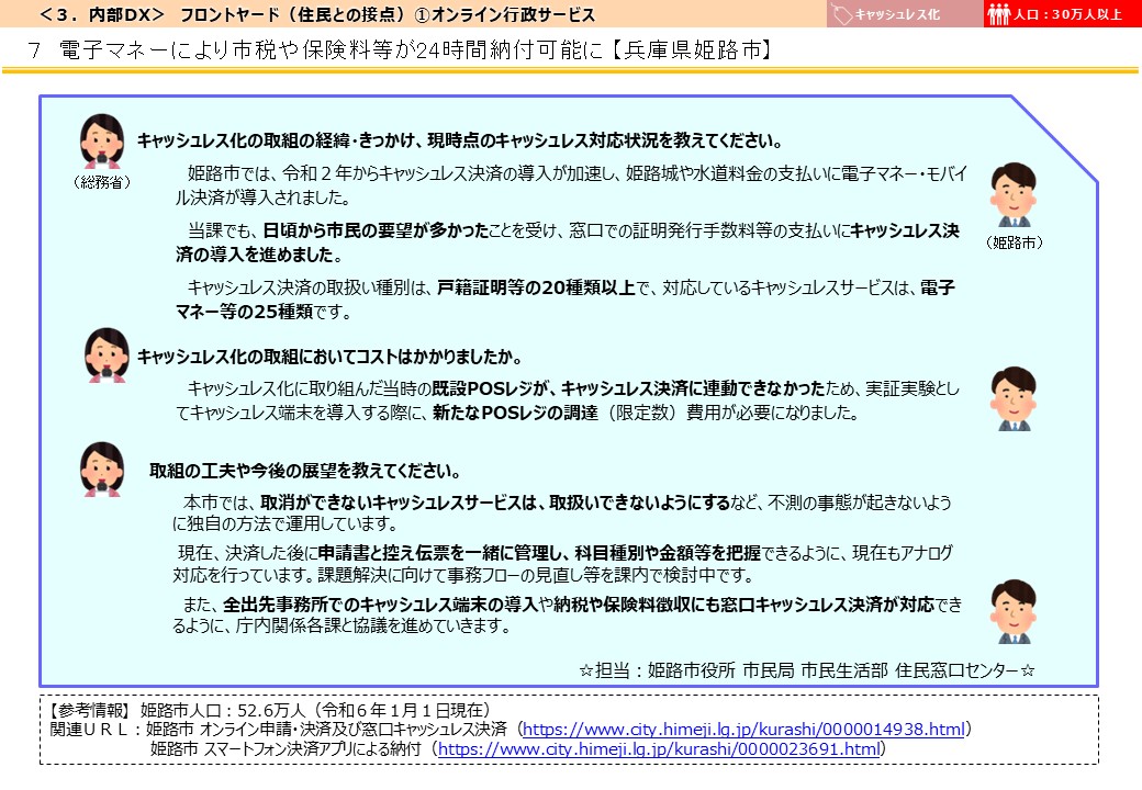 兵庫県姫路市DX推進事例画像3