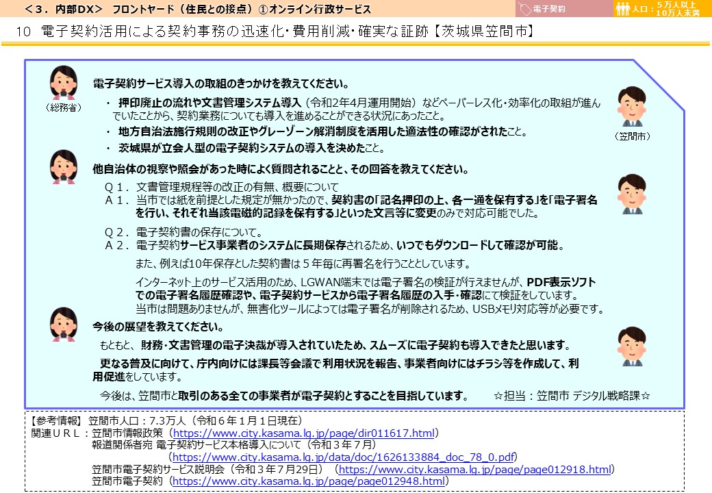 茨城県笠間市DX推進事例画像3
