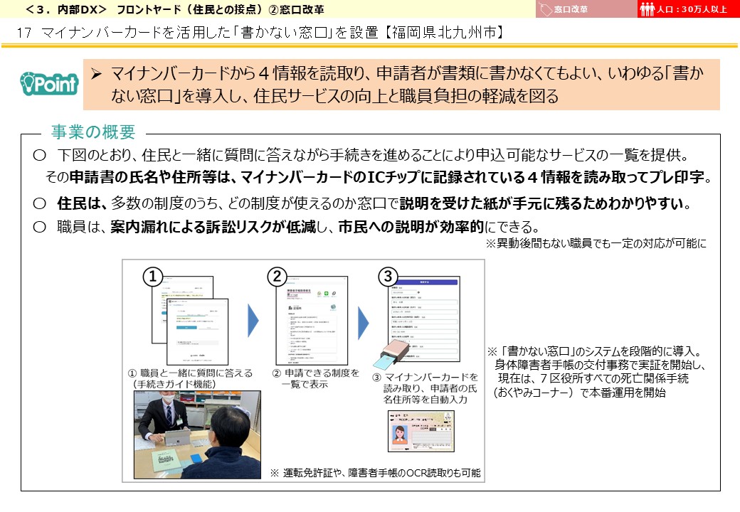 福岡県北九州市DX推進事例画像1