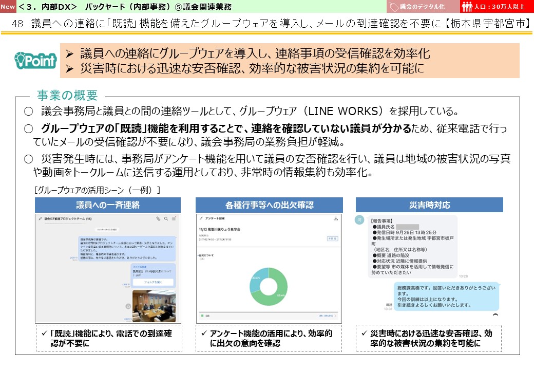 栃木県宇都宮市DX推進事例画像1
