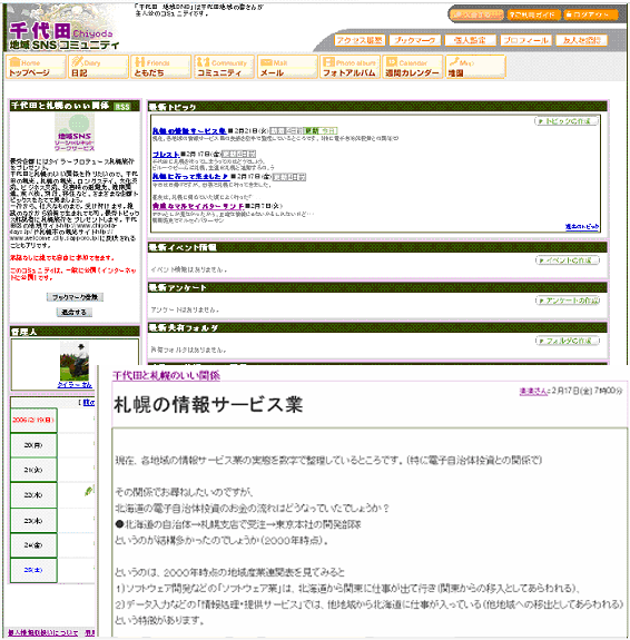 画像:コミュニティ