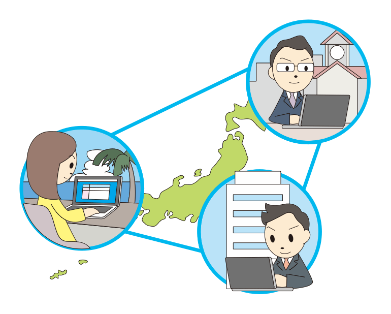 ICTで可能になるサテライトオフィス