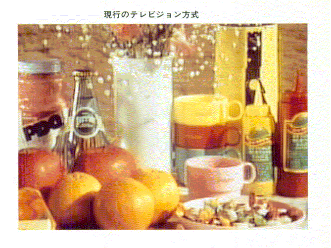 現行のテレビジョン方式