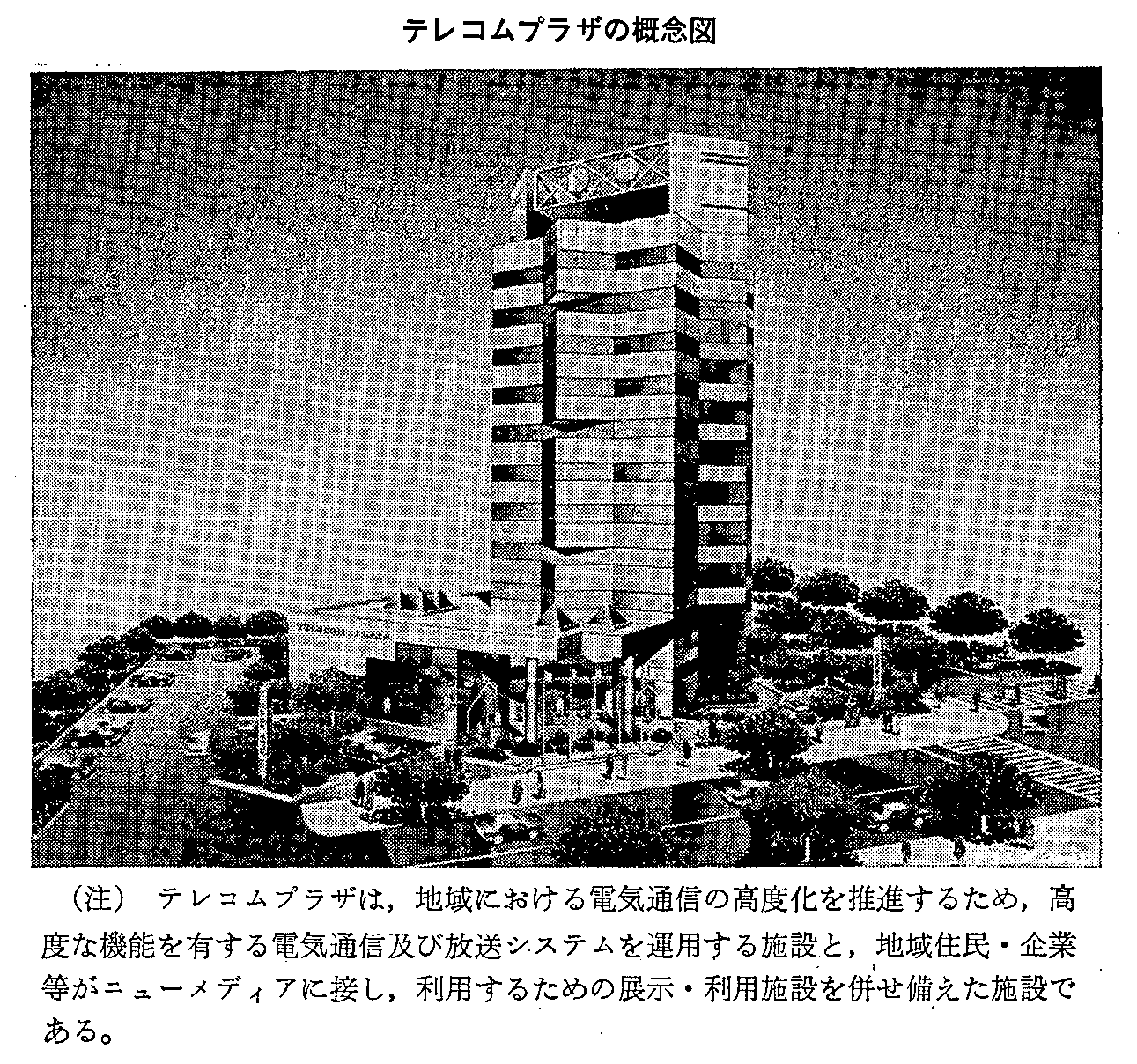 テレコムプラザの概念図