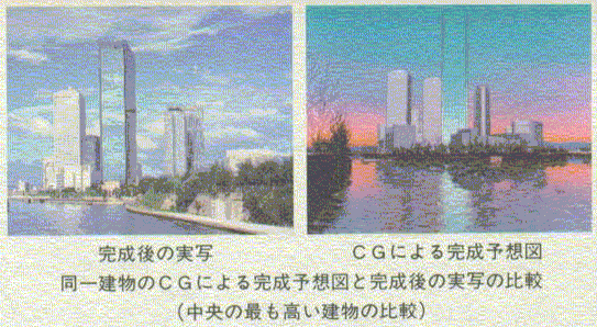 ꌚCGɂ銮\z}Ɗ̎ʂ̔r(̍ł̔r)