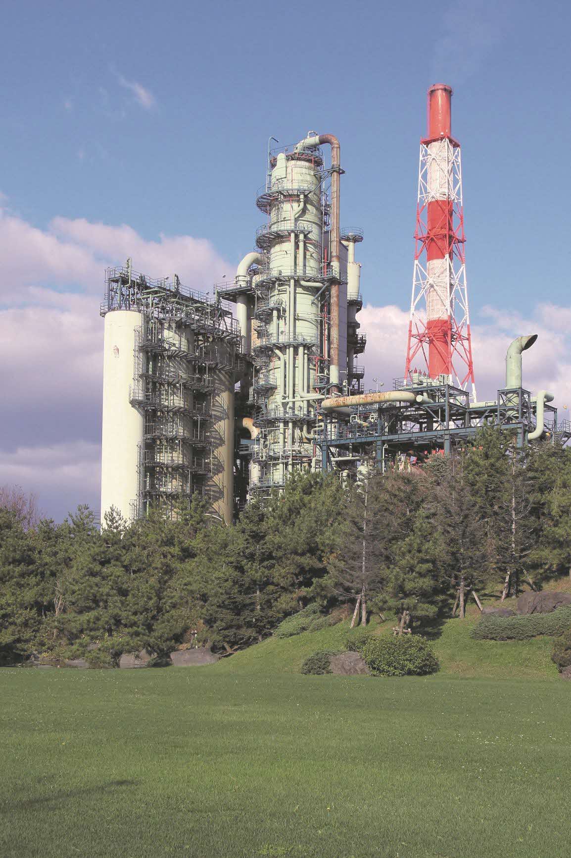 出光興産株式会社のプラントの写真