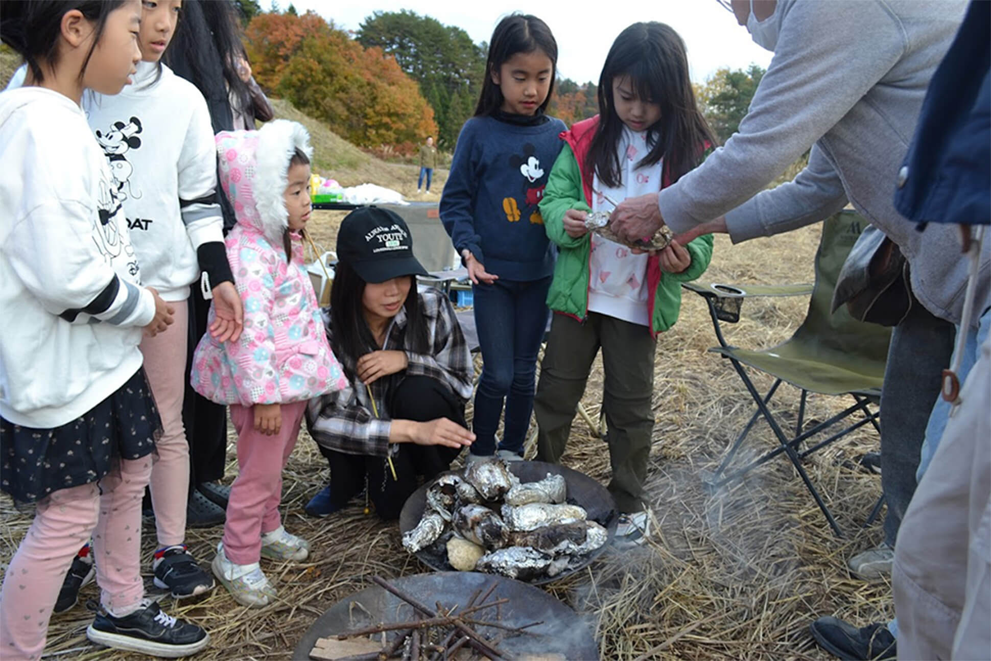 西会津町での子ども交流の取組の写真