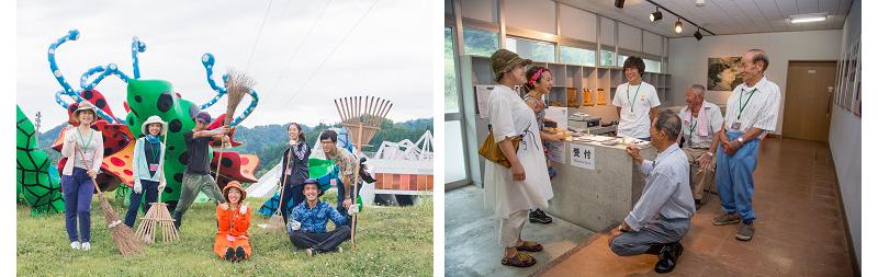 こへび隊（大地の芸術祭サポーター） 写真