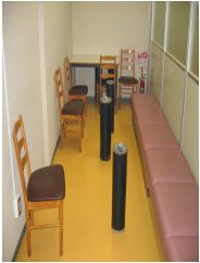 神戸財務事務所喫煙室写真