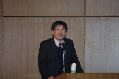 松下 邦裕(まつした くにひろ)課長の制度説明の写真