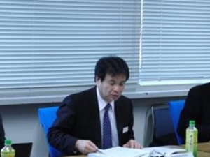 写真:四国情報通信懇談会 坂本(さかもと)運営委員長