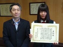 当局情報通信部長と後藤さんの画像