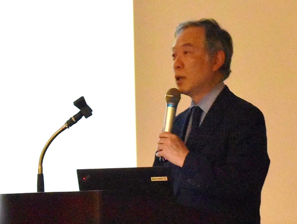 研修の様子(橋本講師)