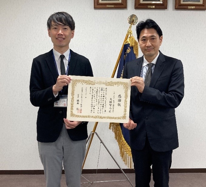 表彰式の模様2