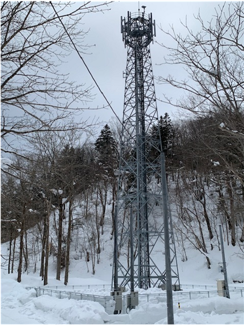 完成した基地局