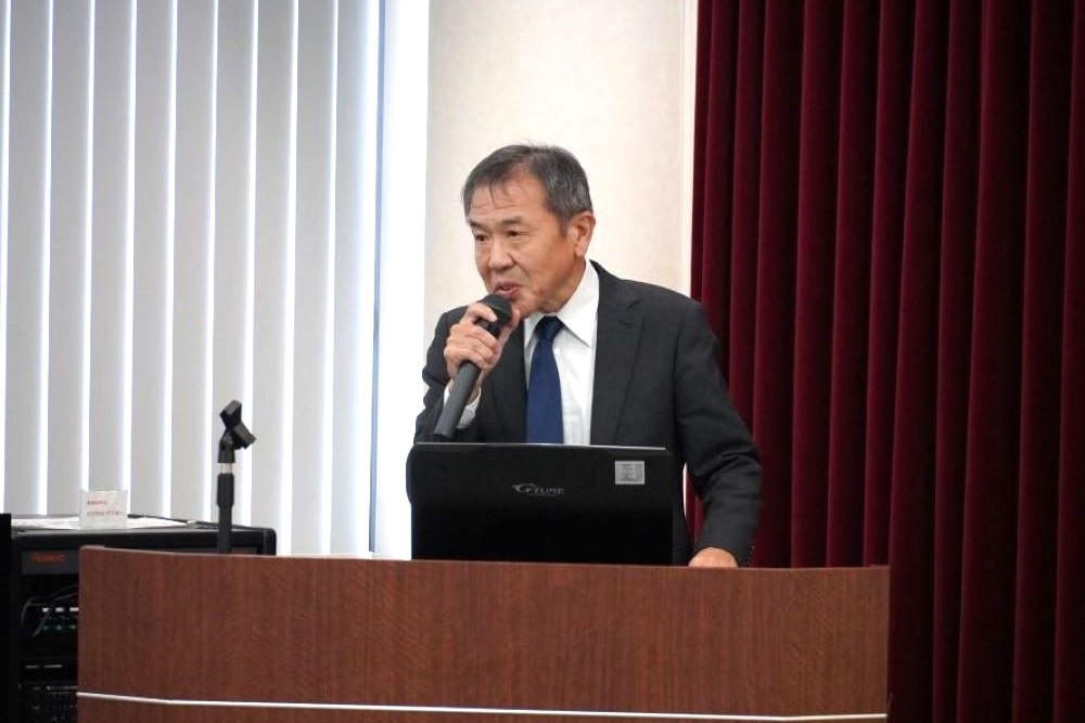 近畿運輸局 後藤 孝行氏によるご講演の様子