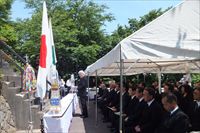 福井市戦災・震災犠牲者追悼式