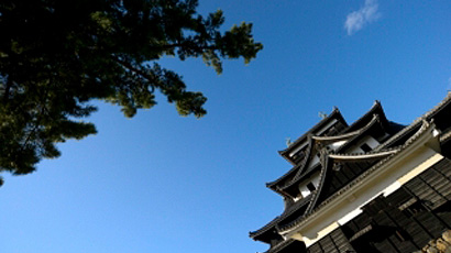松江城天守の写真