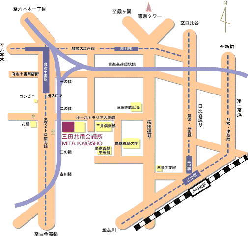 画像:開催案内地図