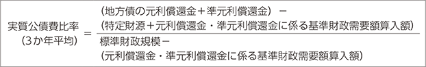 実質公債費比率(3か月平均)