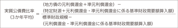実質公債費比率(3か年平均)