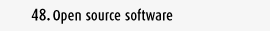 Open source software