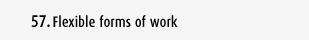 Flexible forms of work