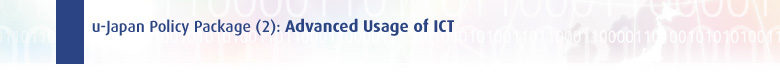 u-Japan Policy Package (2): Advanced Usage of ICT