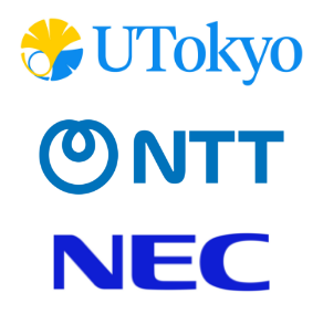 The University of Tokyo / NTT, Inc. / NEC Corporation